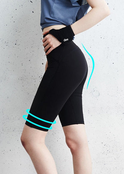 Women's tight high waist sports shorts